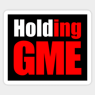 Holding GME Sticker